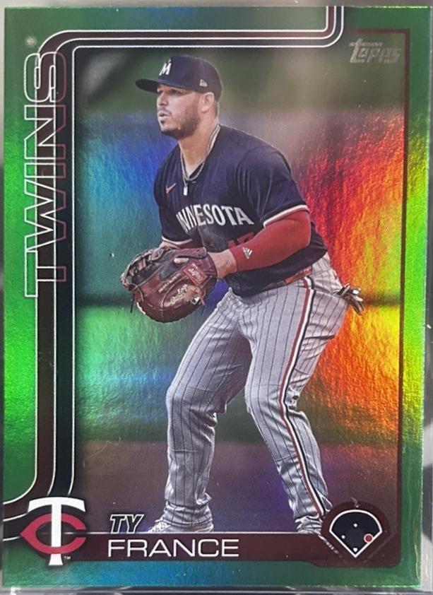 Ty France [Green Rainbow Foil] #US268