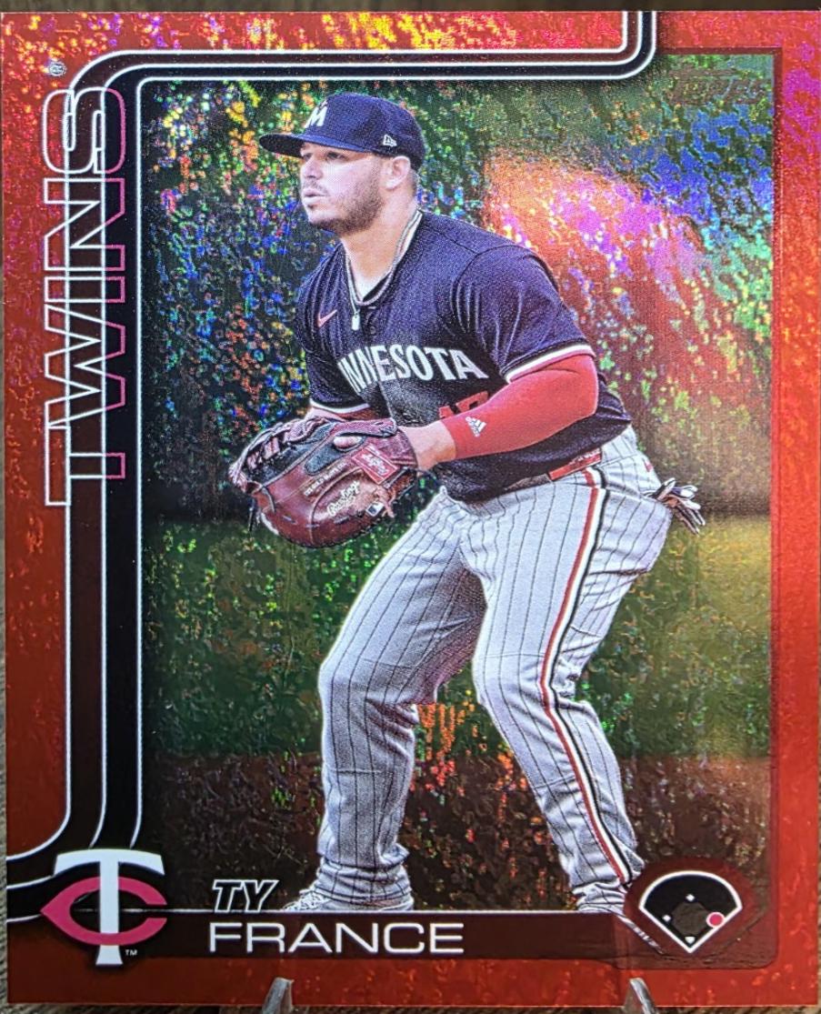 Ty France [Red Diamante Foil] #US268