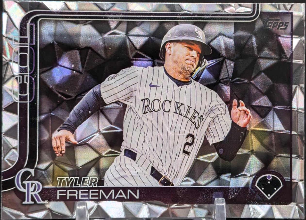 Tyler Freeman [Silver Crackle Foil] #US303