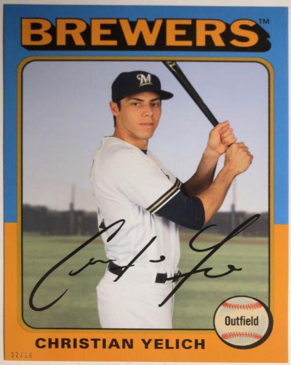 Christian Yelich [Gold] #194
