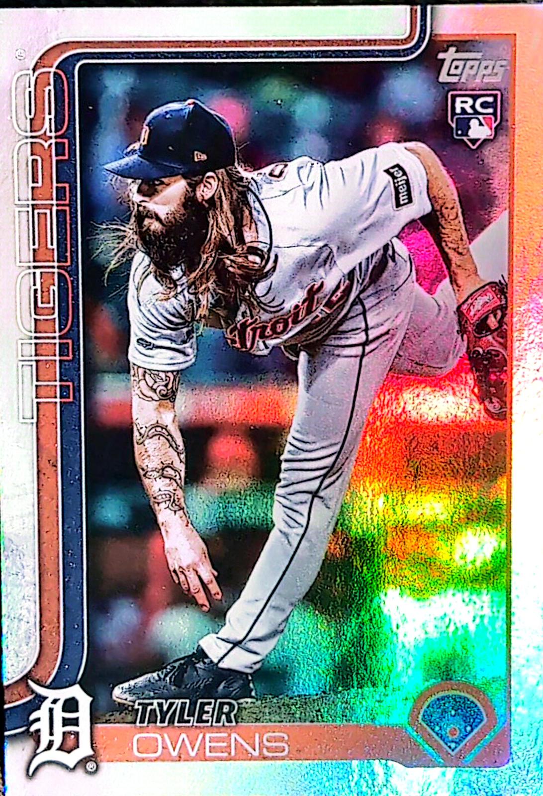 Tyler Owens [Rainbow Foil] #US247