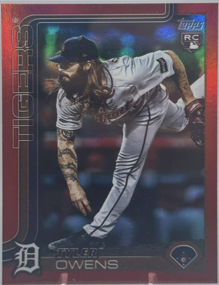 Tyler Owens [Red Diamante Foil] #US247