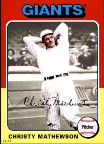 Christy Mathewson [5X7] #165