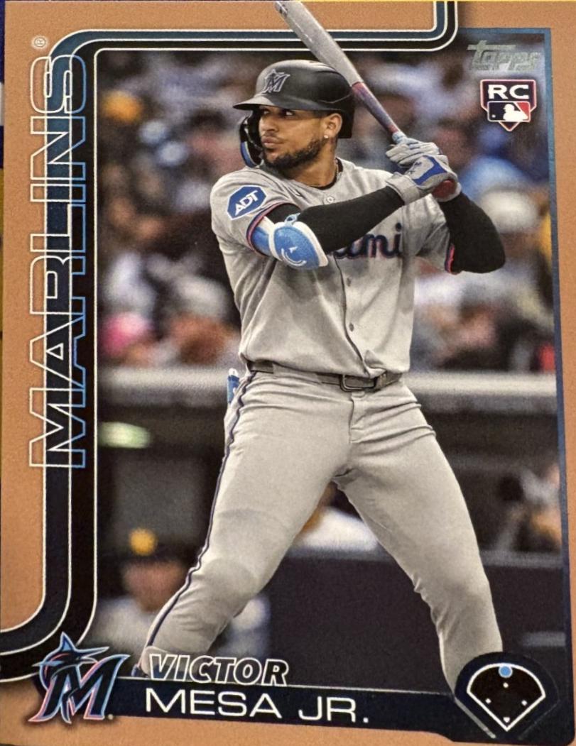 Victor Mesa Jr. [Gold Border] #US220