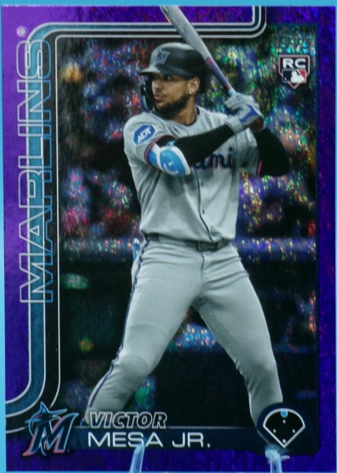 Victor Mesa Jr. [Purple Rainbow Foil] #US220
