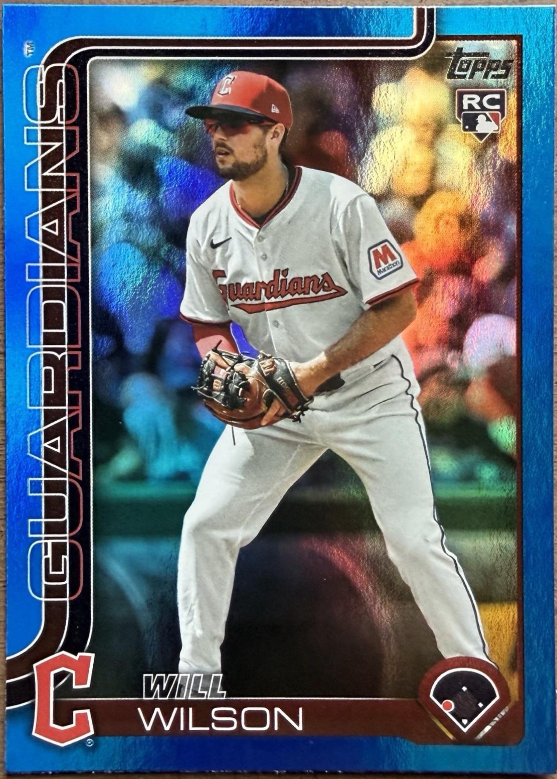 Will Wilson [Blue Rainbow Foil] #US255