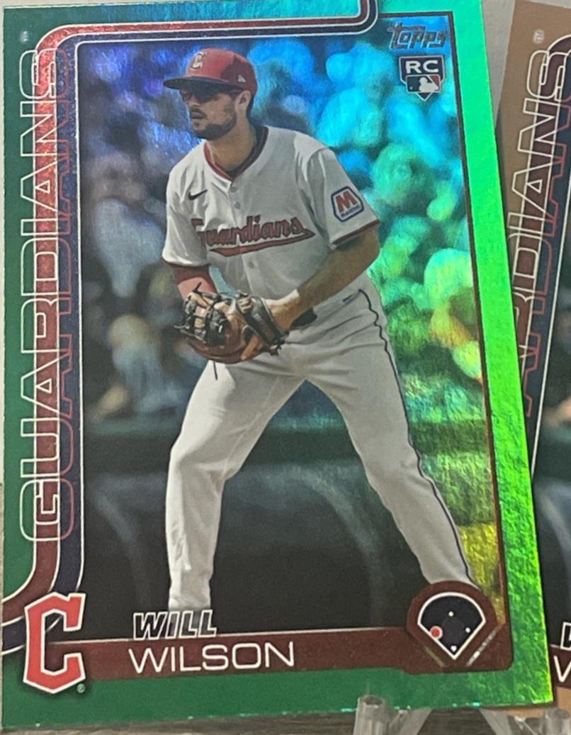 Will Wilson [Green Rainbow Foil] #US255