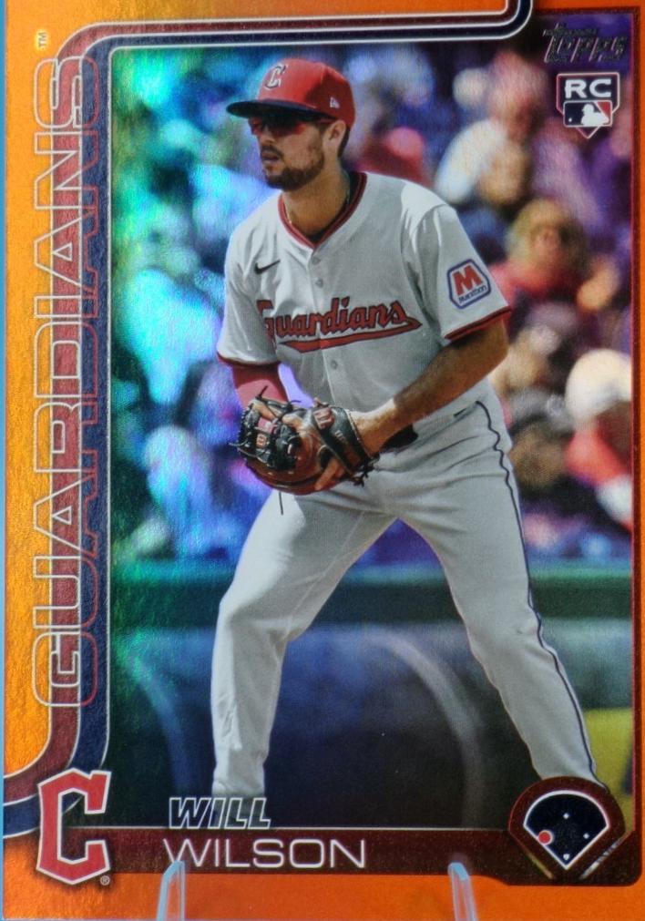Will Wilson [Orange Diamante Foil] #US255