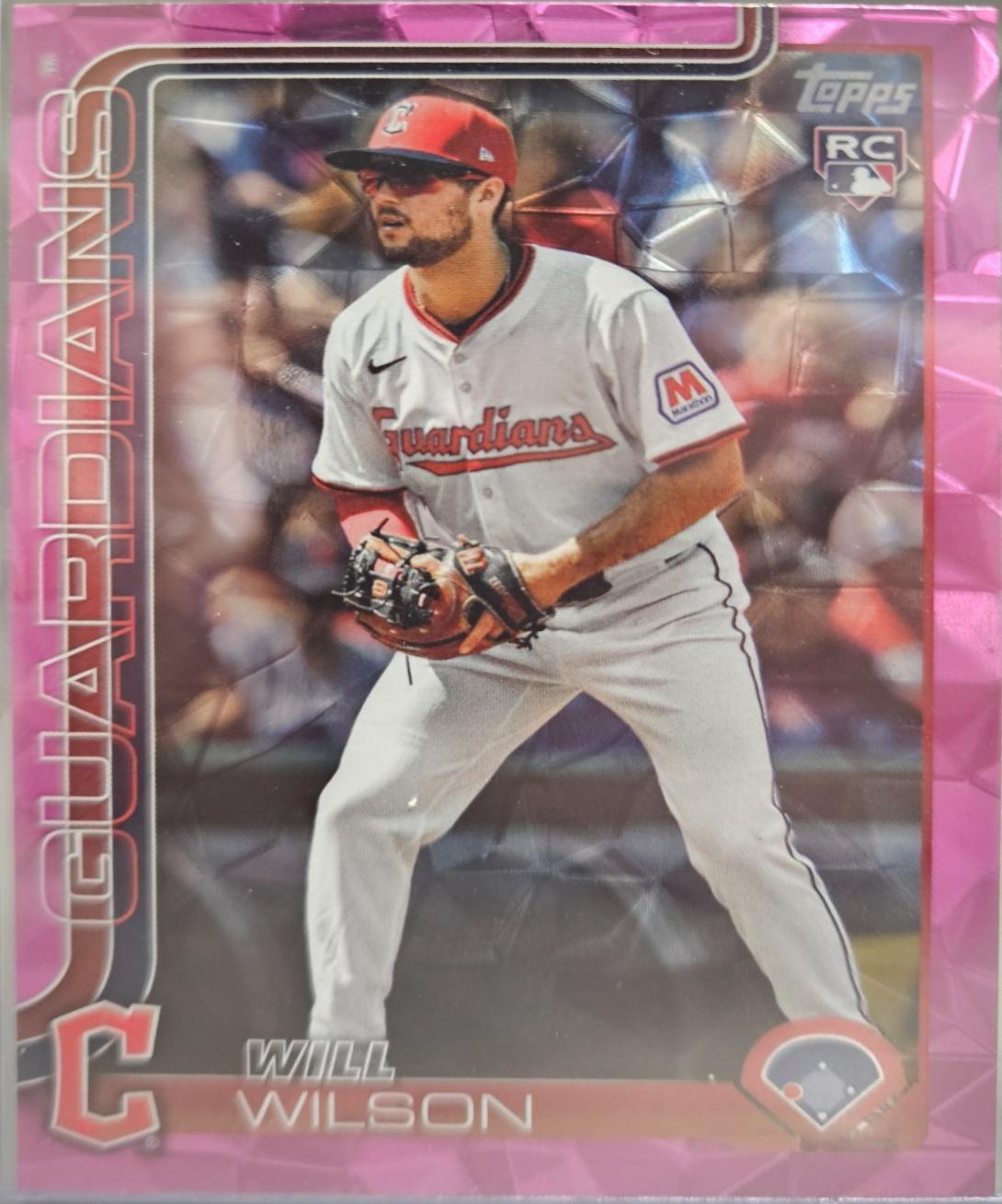 Will Wilson [Pink Diamante Foil] #US255