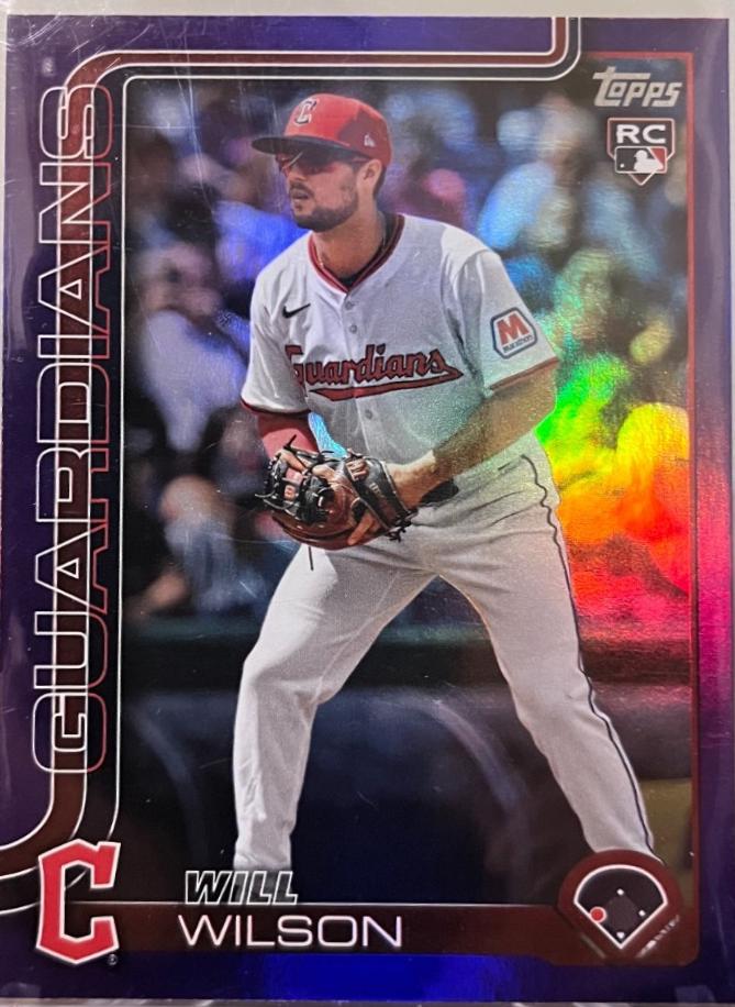 Will Wilson [Purple Rainbow Foil] #US255