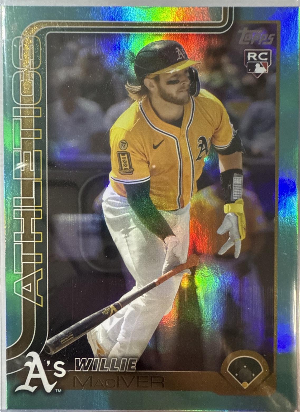 Willie MacIver [Aqua Rainbow Foil] #US79