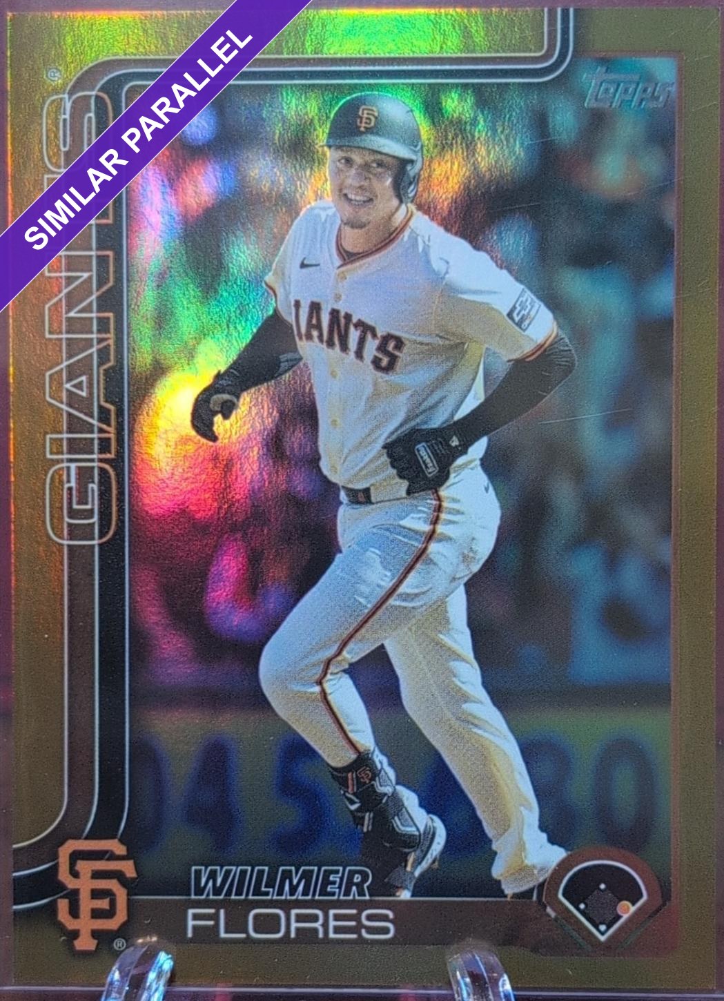 Wilmer Flores [Gold Border] #US160