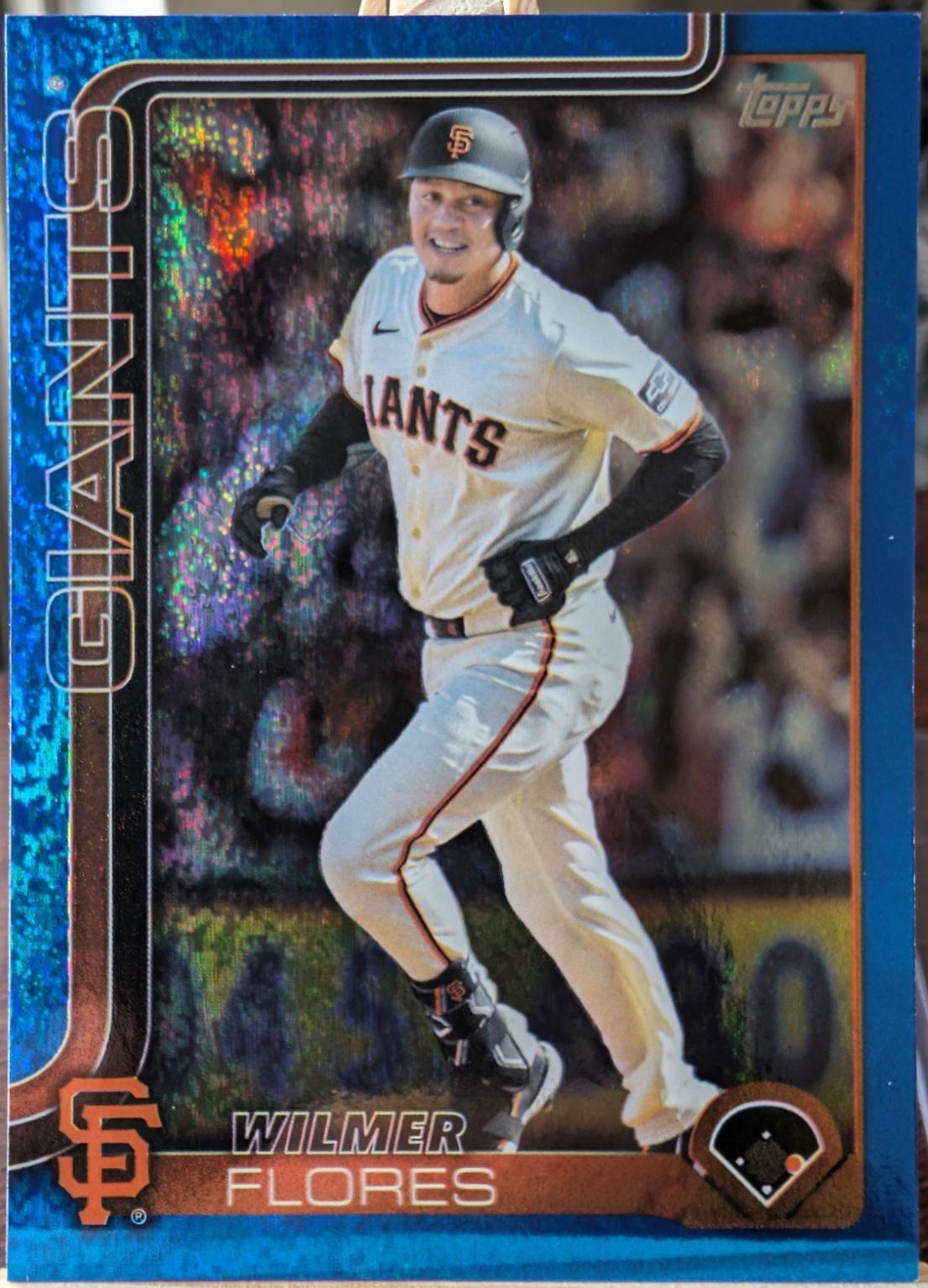 Wilmer Flores [Holo Blue Foil] #US160