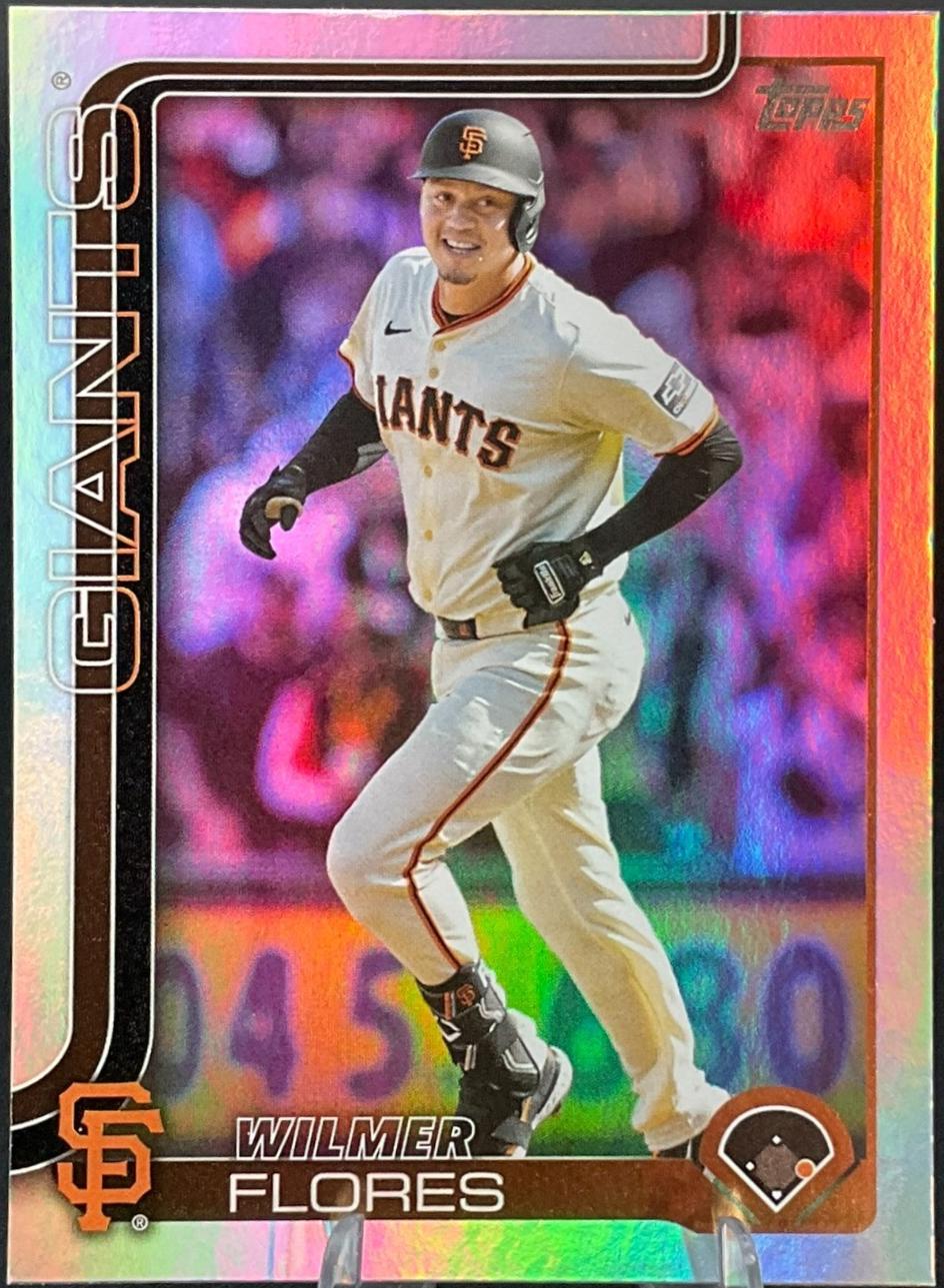 Wilmer Flores [Rainbow Foil] #US160