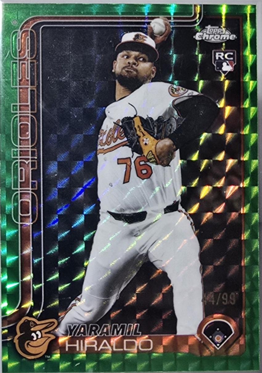 Yaramil Hiraldo [Green Rainbow Foil] #US210