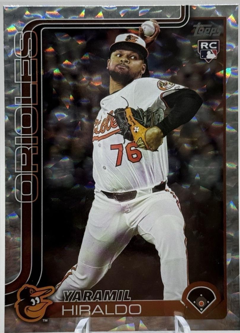 Yaramil Hiraldo [Silver Crackle Foil] #US210