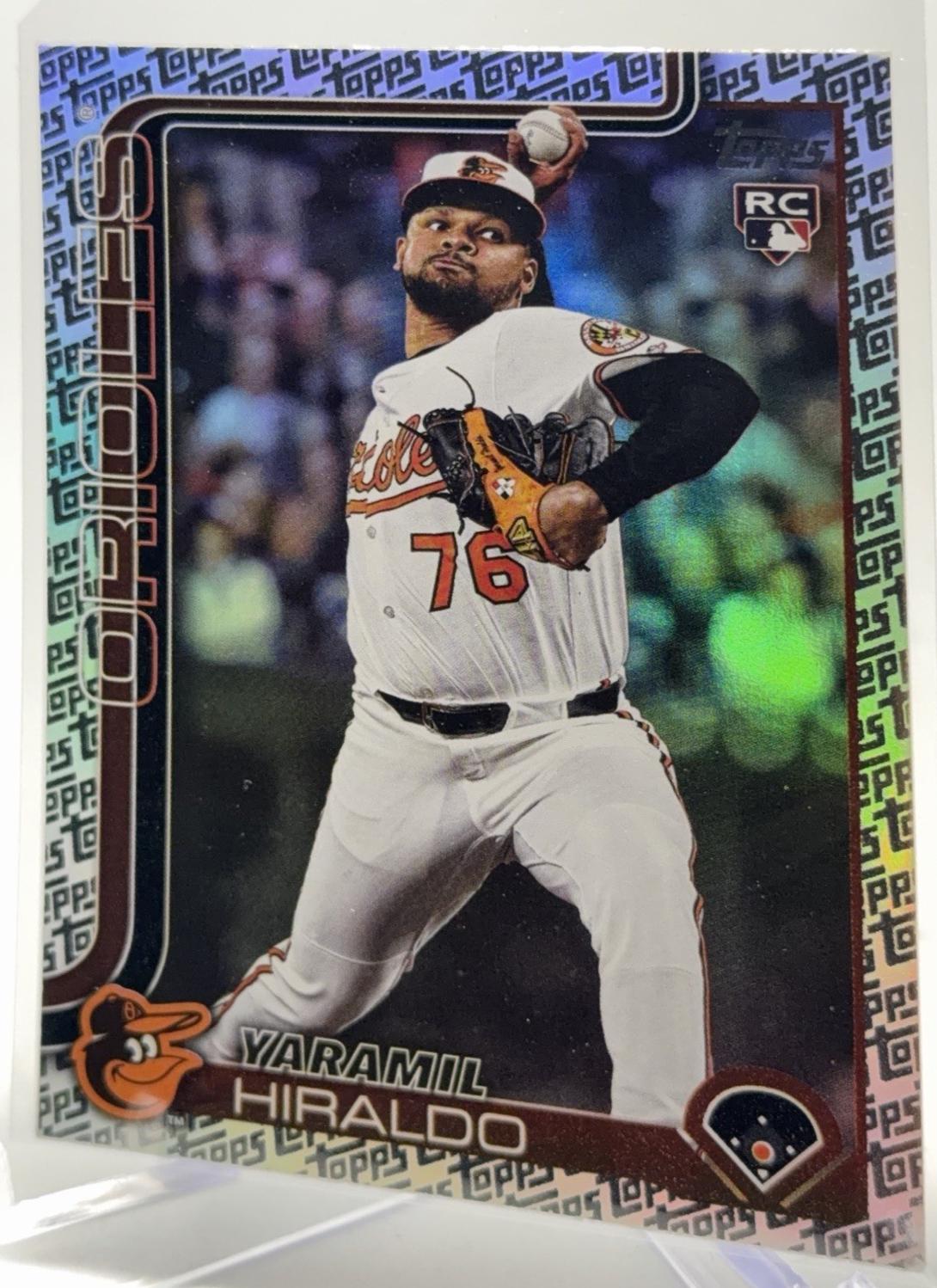 Yaramil Hiraldo [Topps Logo Foil] #US210