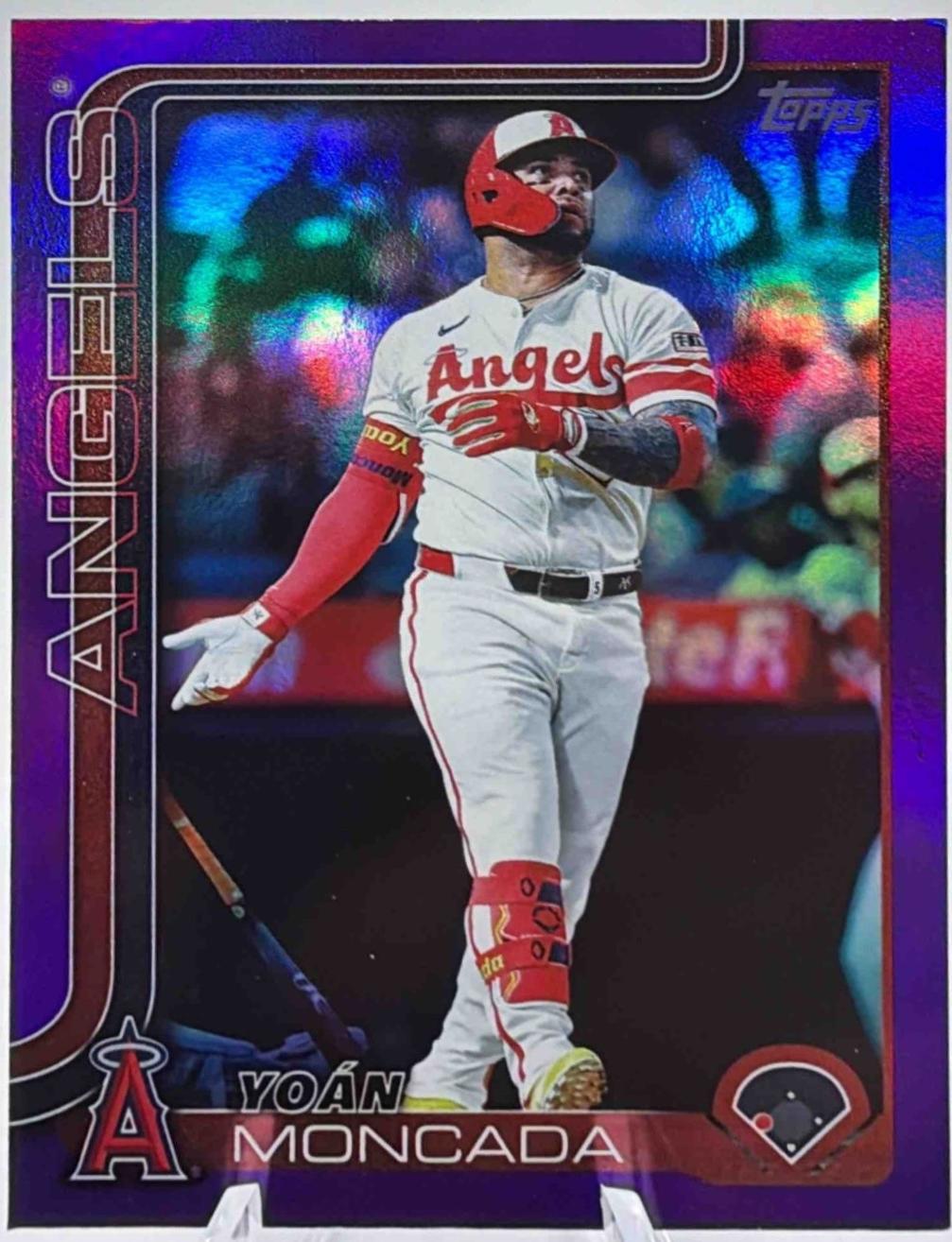 Yoan Moncada [Purple Rainbow Foil] #US24