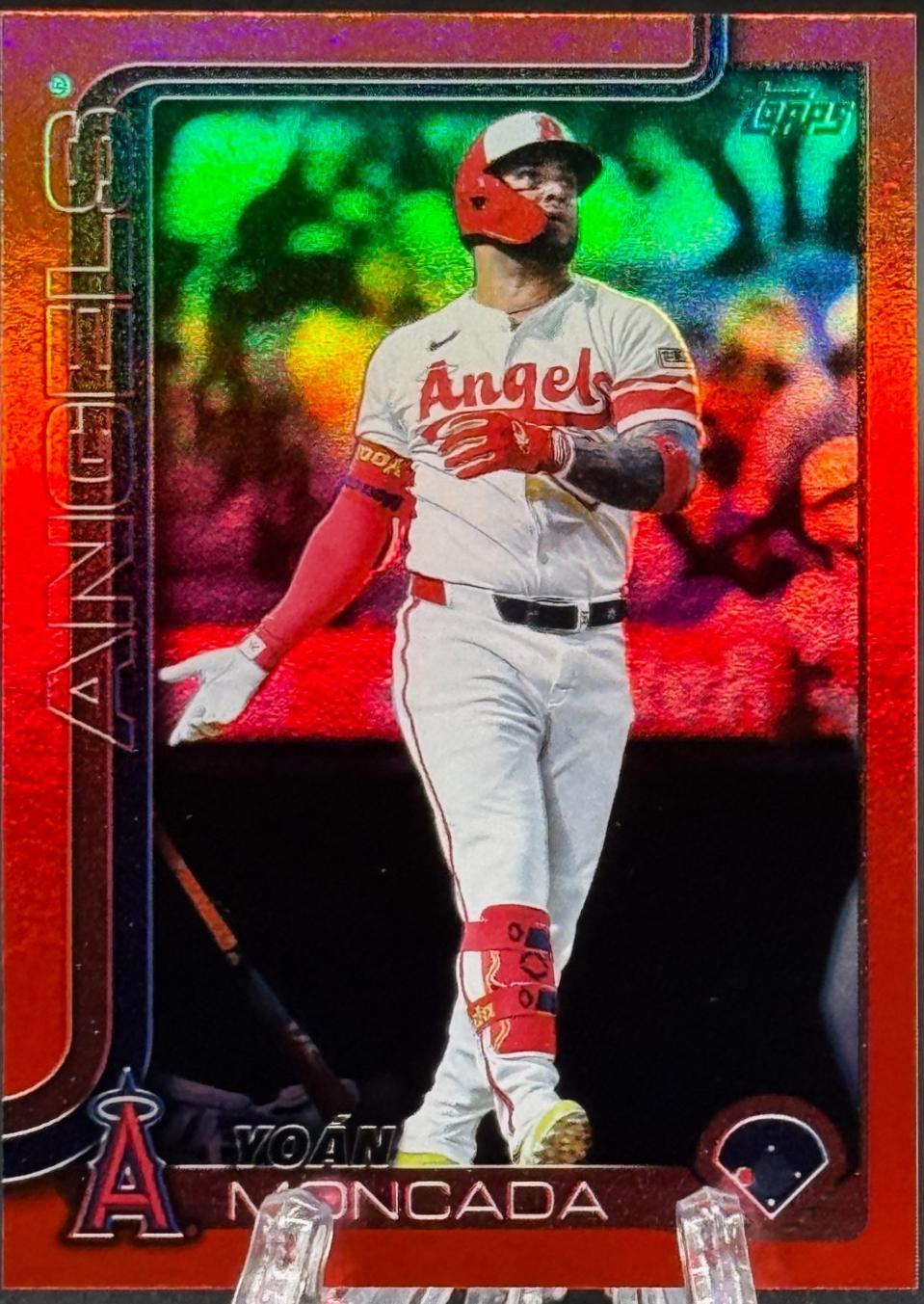 Yoan Moncada [Red Rainbow Foil] #US24