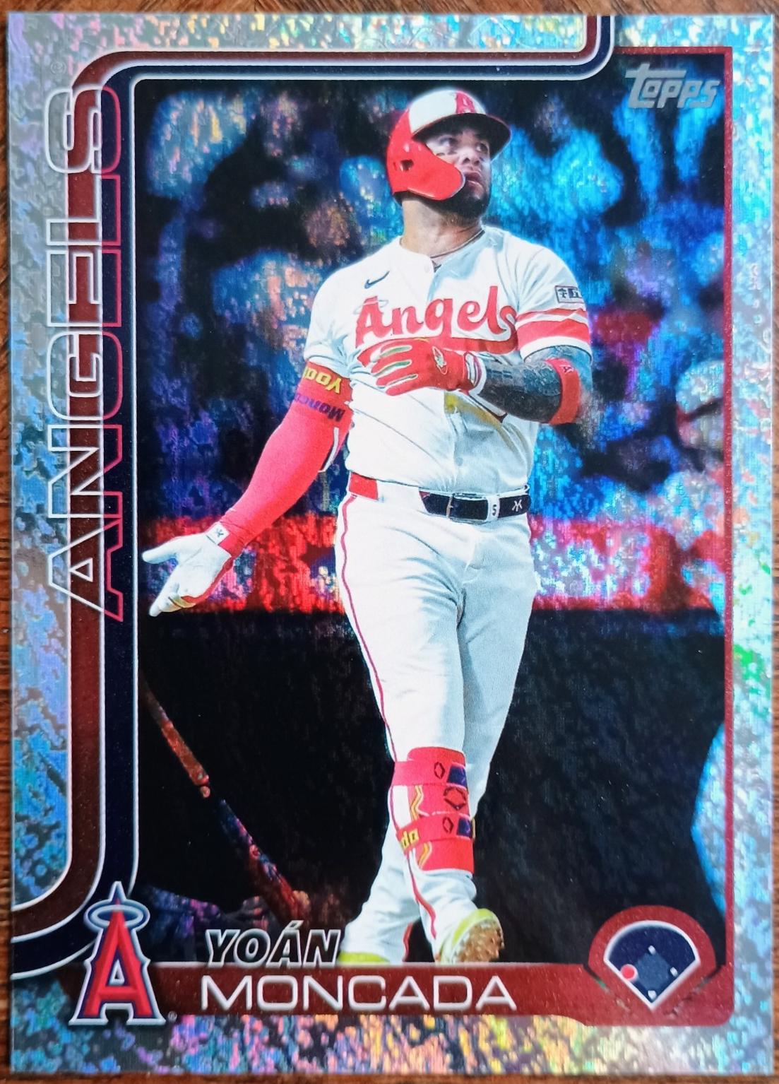 Yoan Moncada [Silver Crackle Foil] #US24