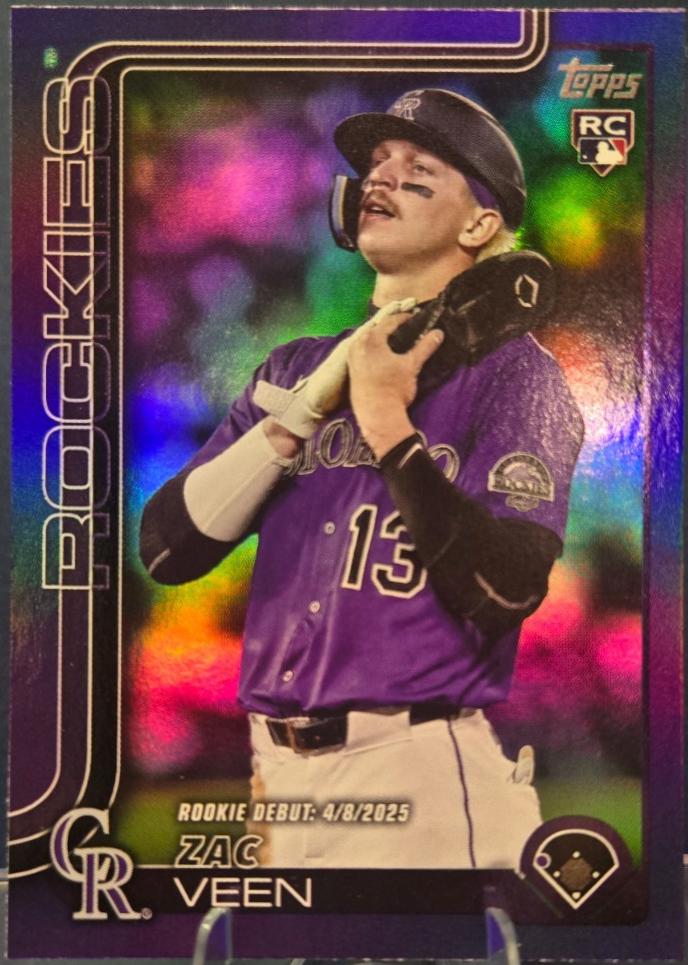 Zac Veen [Purple Rainbow Foil] #US2