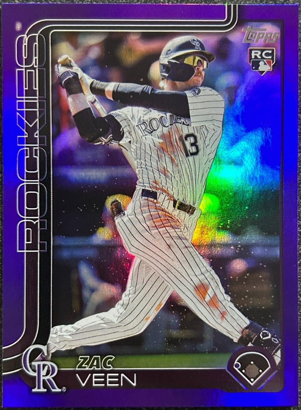 Zac Veen [Purple Rainbow Foil] #US286