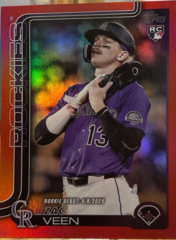 Zac Veen [Red Diamante Foil] #US2