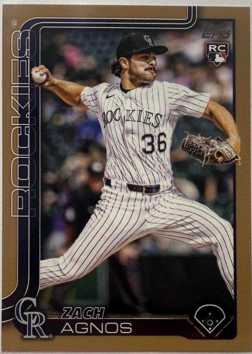 Zach Agnos [Gold Border] #US31