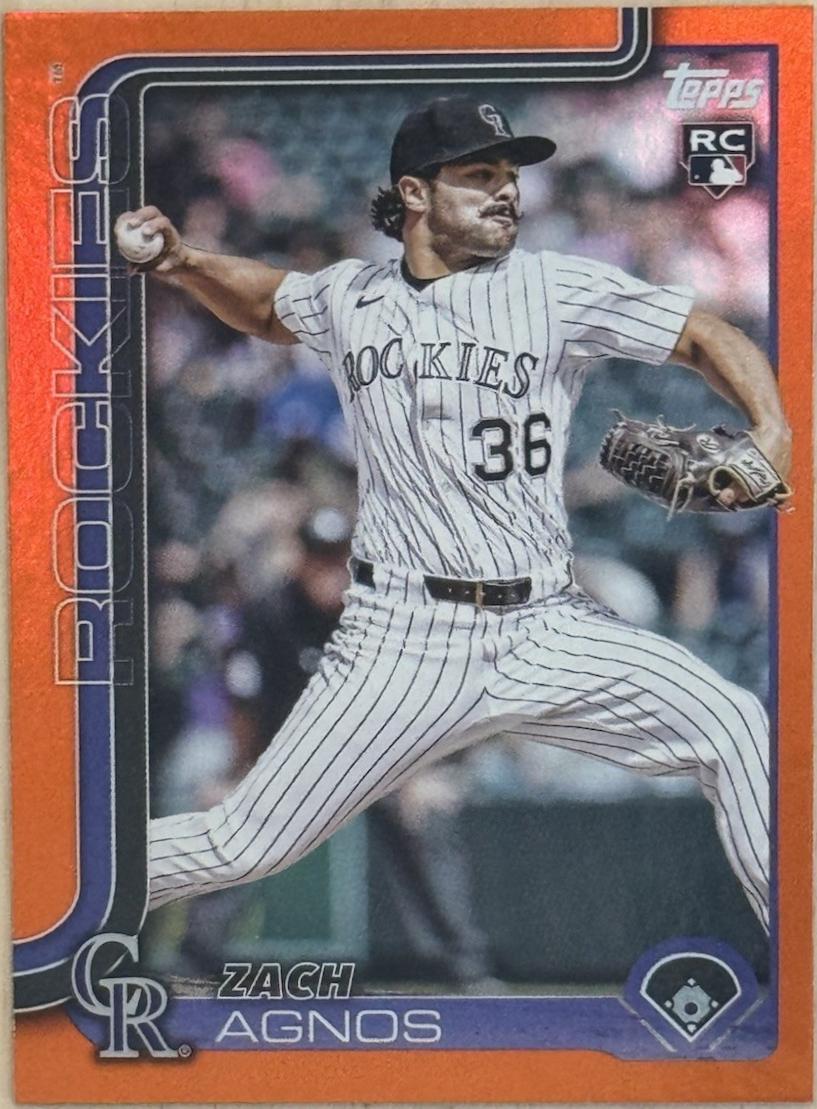 Zach Agnos [Orange Diamante Foil] #US31