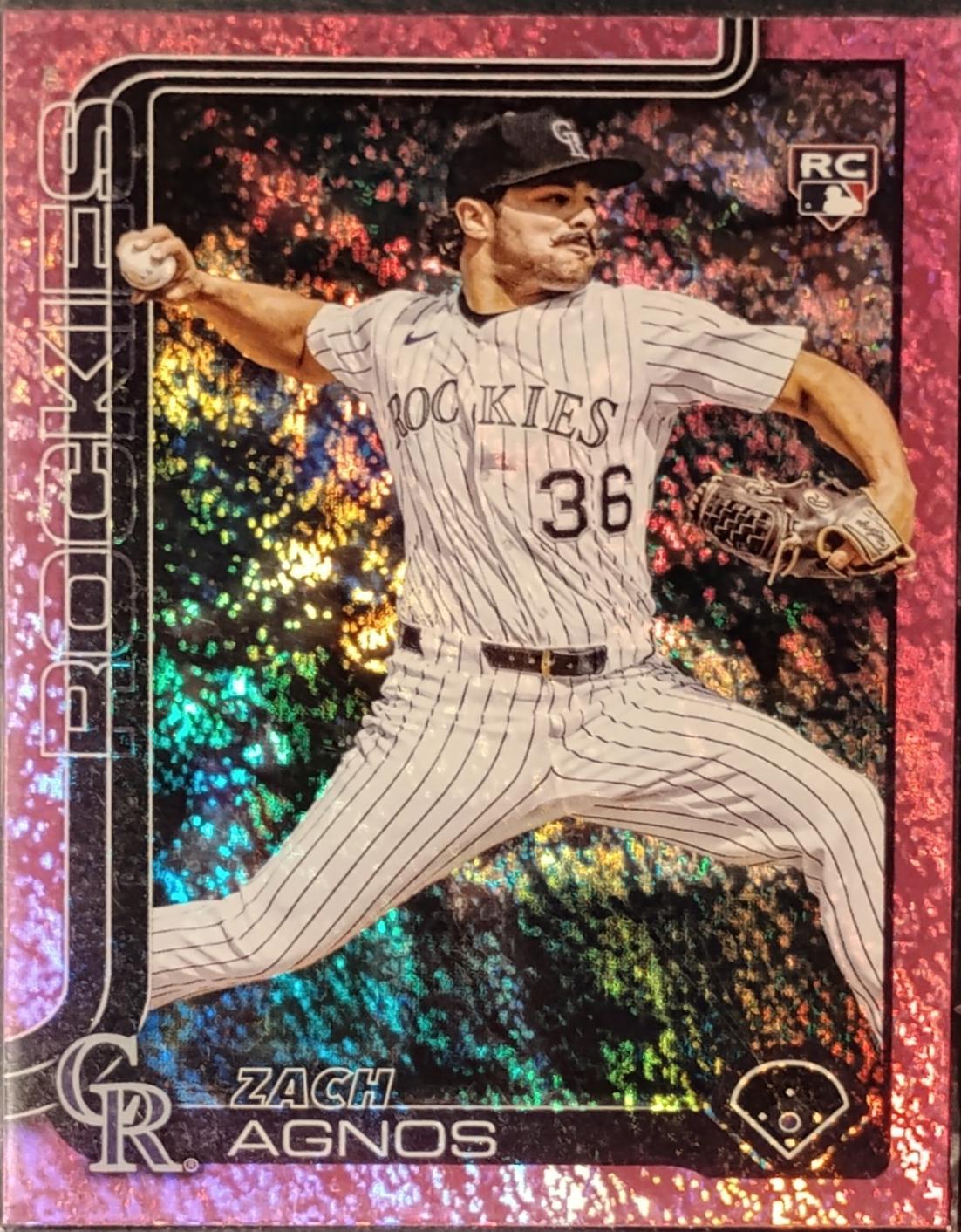 Zach Agnos [Pink Diamante Foil] #US31