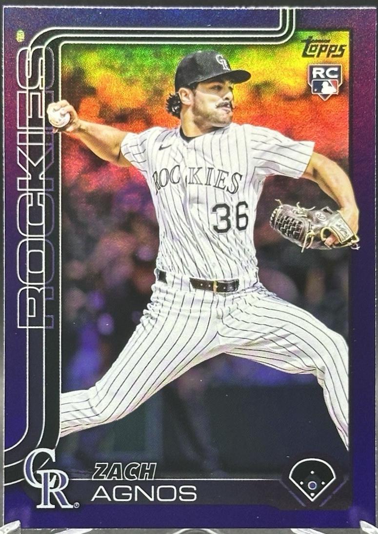 Zach Agnos [Purple Rainbow Foil] #US31