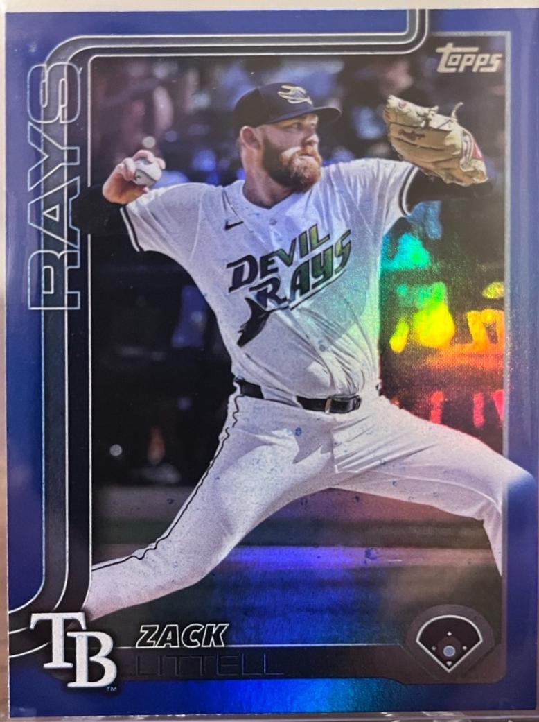 Zack Littell [Blue Rainbow Foil] #US66