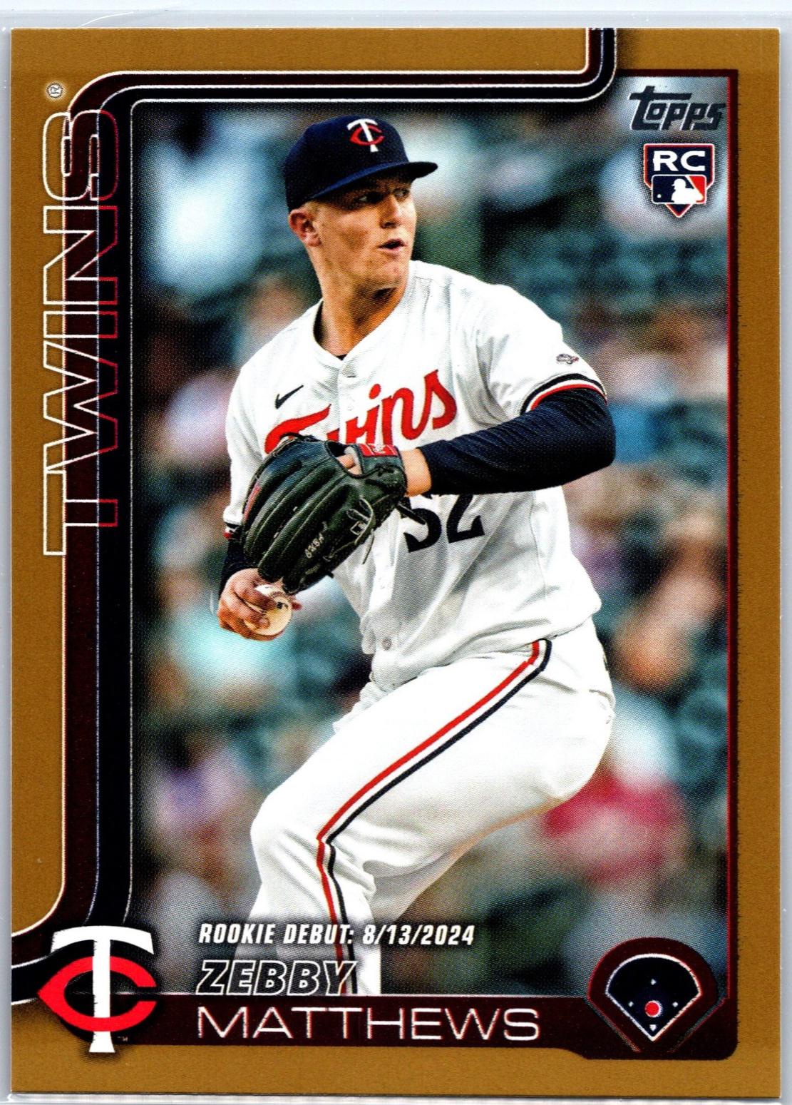 Zebby Matthews [Gold Border] #US37