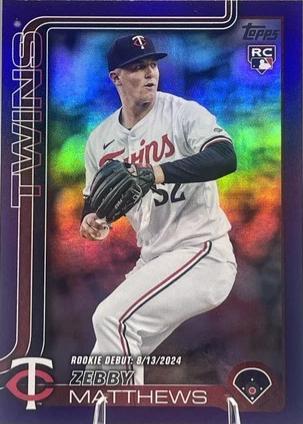 Zebby Matthews [Purple Rainbow Foil] #US37