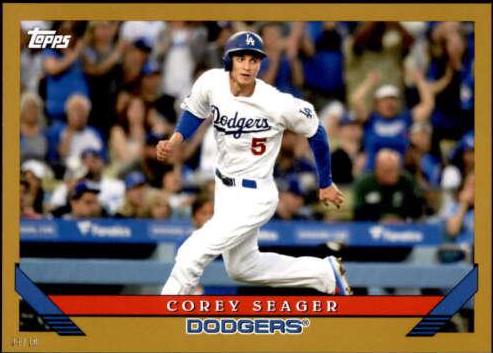 Corey Seager [5X7 Gold] #267