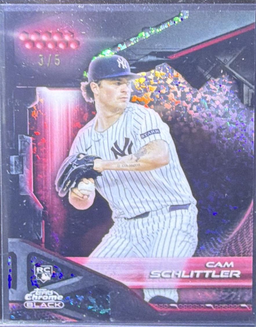 Cam Schlittler [Red Wave Refractor] #98