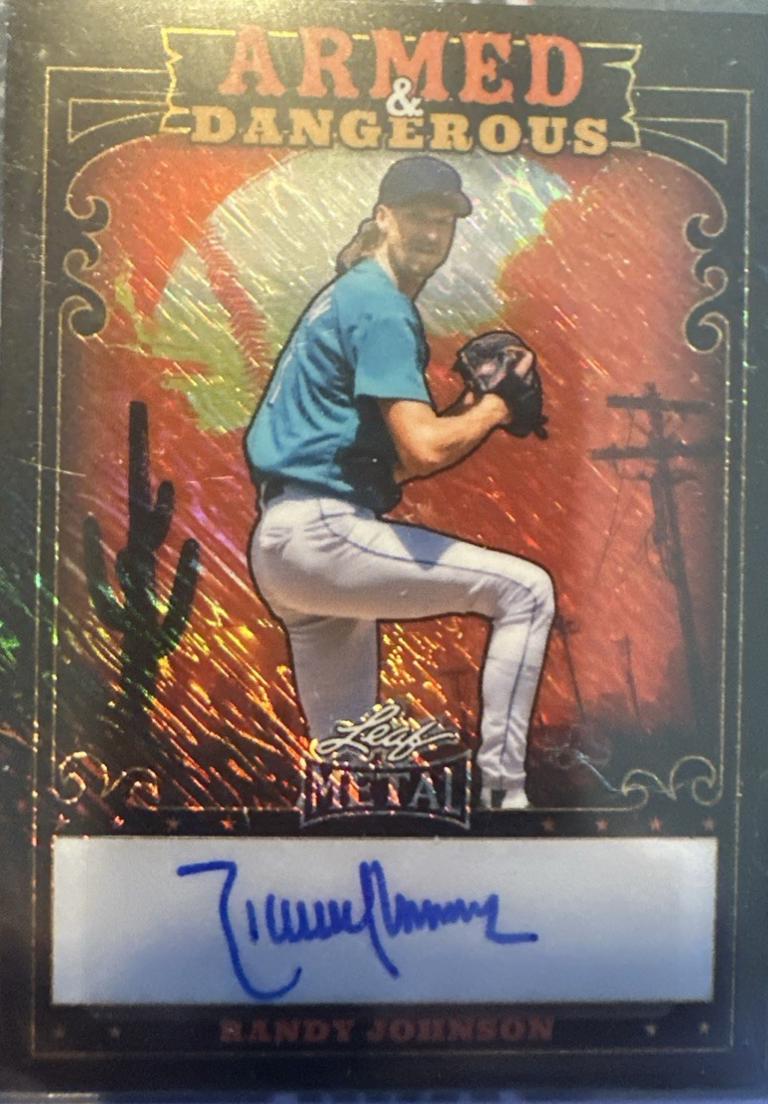Randy Johnson [Shimmer Platinum] #AWA-RJ1