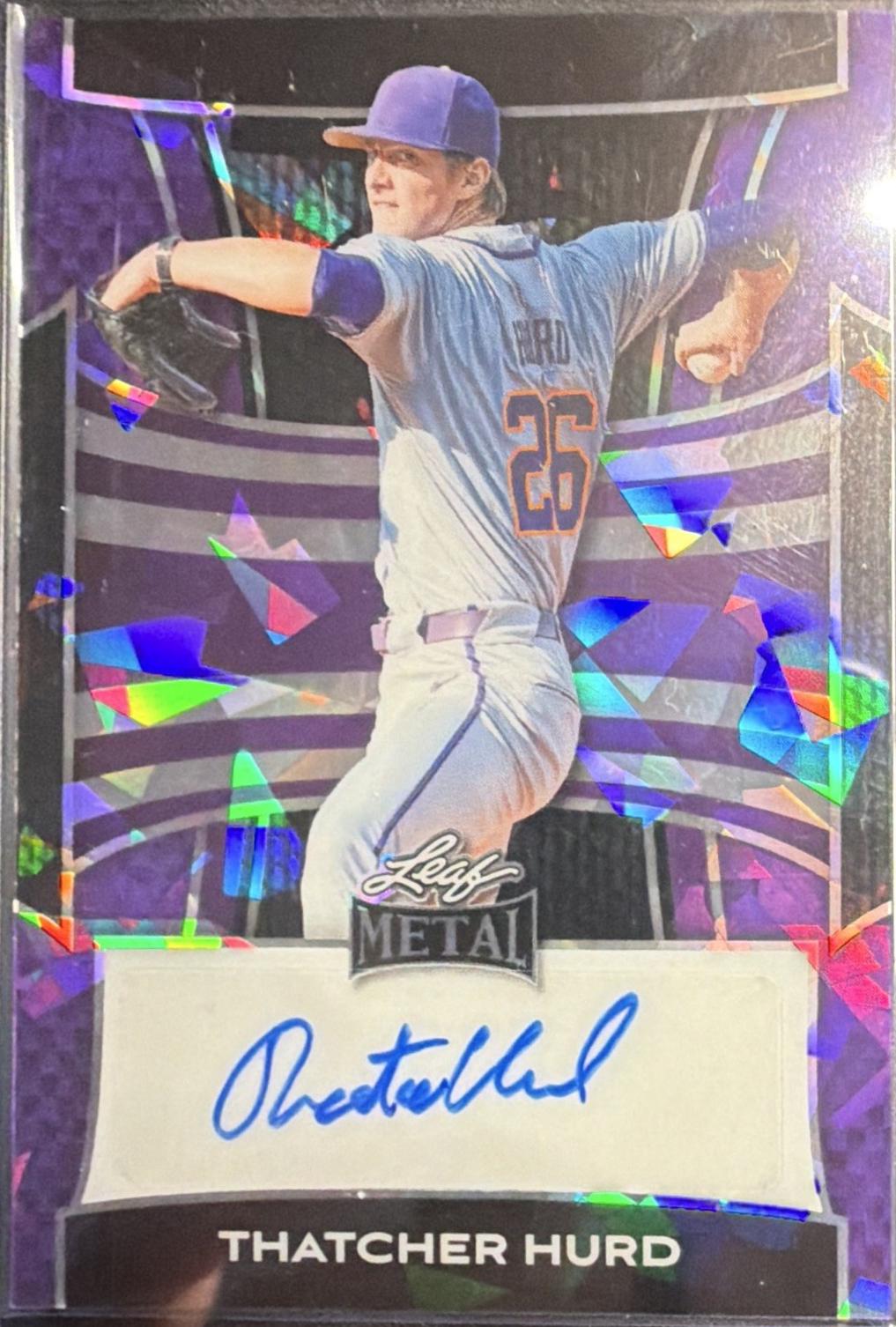 Thatcher Hurd [Crystal Purple] #BA-TH1