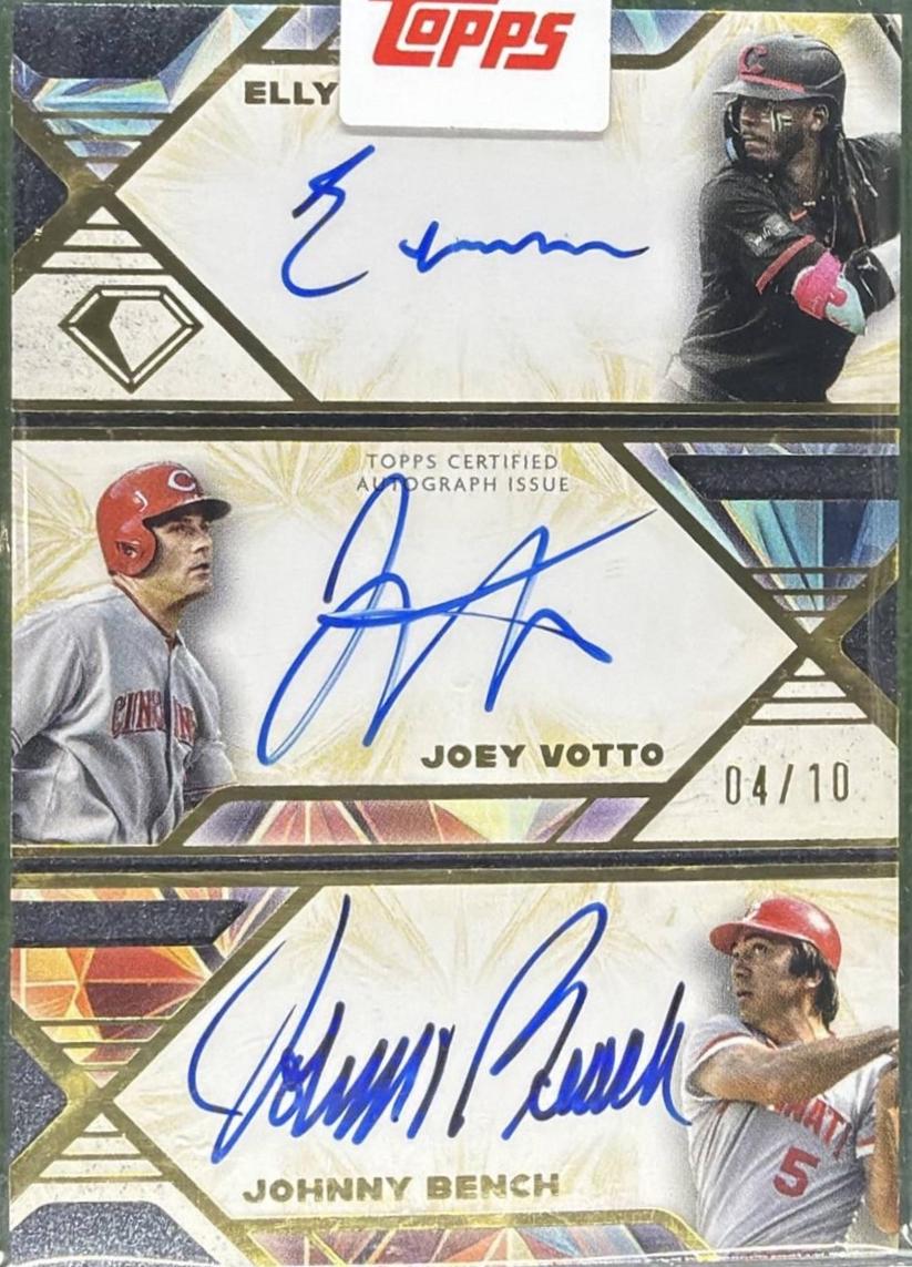 Elly De La Cruz / Johnny Bench / Joey Votto #ITA-CVB