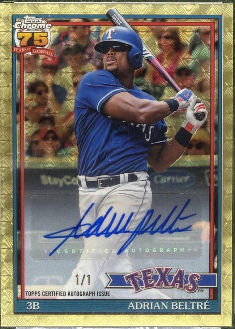 Adrian Beltre [SuperFractor Autograph] #91C-1