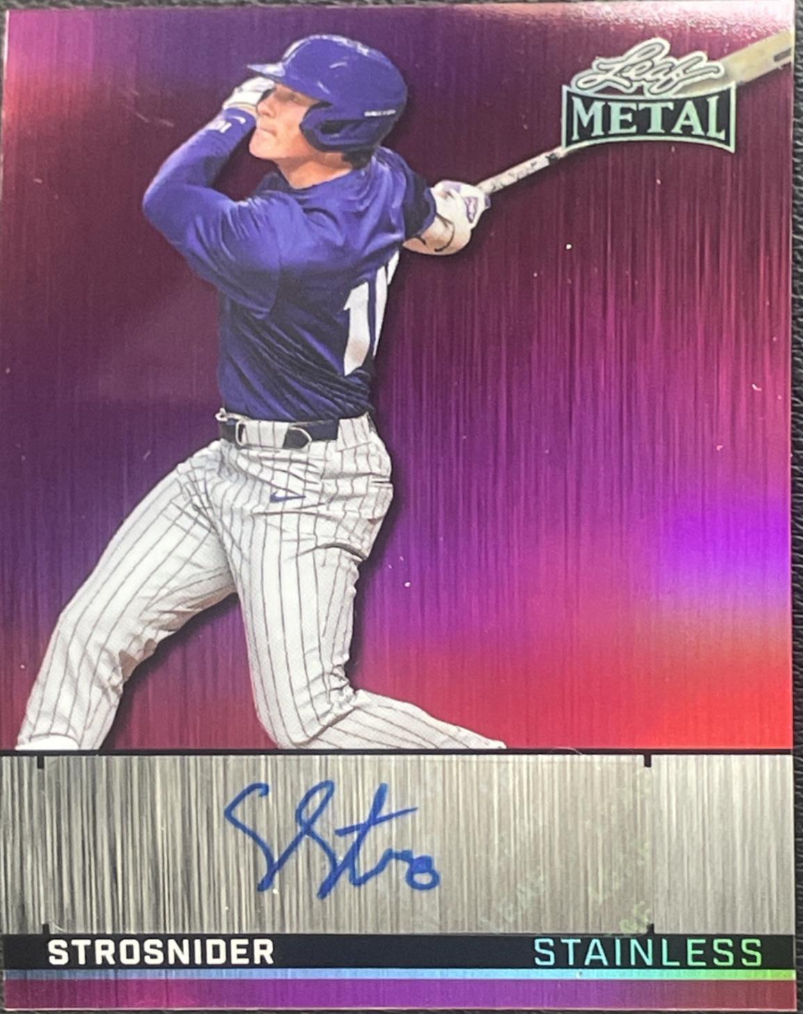 Sawyer Strosnider [Prismatic Pink] #SA-SS2