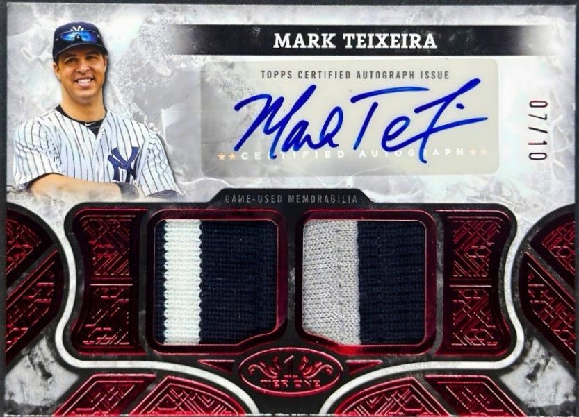 Mark Teixeira [Dual Patch] #AT1R-MT