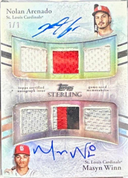 Nolan Arenado / Masyn Winn [Silver] #TSSD-AW