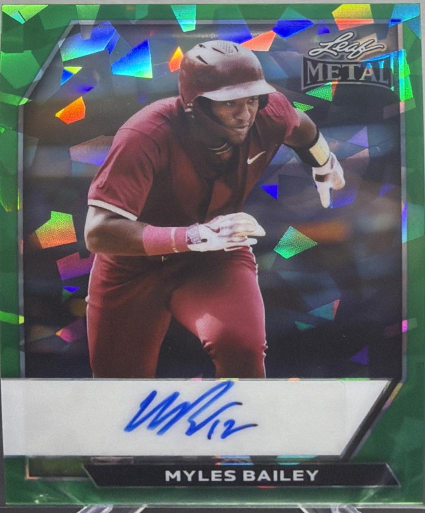 Myles Bailey [Prismatic Green] #BA-MB1