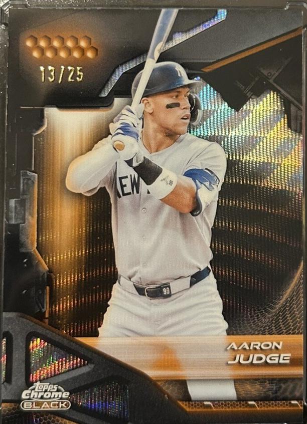 Aaron Judge [Orange Wave Refractor] #8
