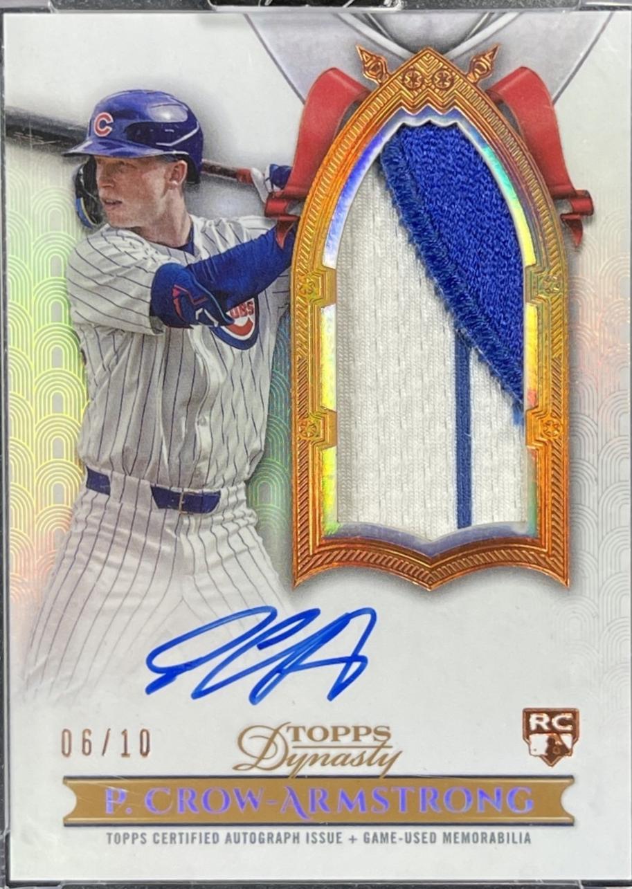 Pete Crow-Armstrong [Autograph Patch Vertical] #DAPB-PC2