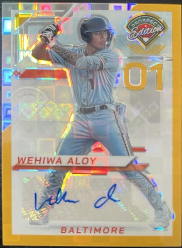 Wehiwa Aloy [Gold Pandora Holo Ticket Signature] #109