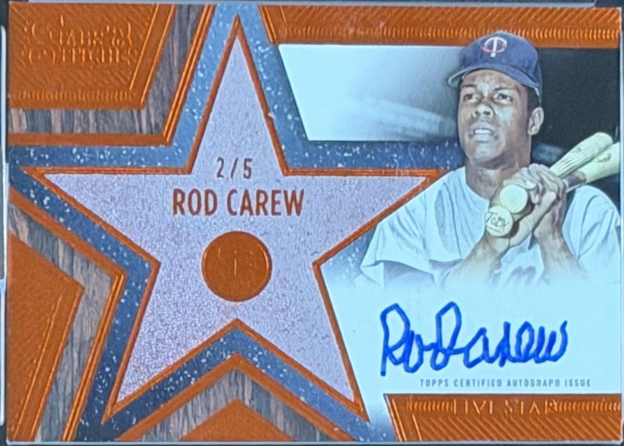 Rod Carew [Orange] #SS-RC