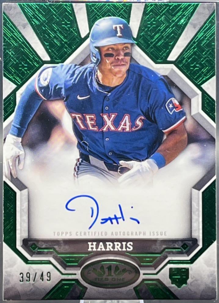 Dustin Harris [Green Foil] #BOA-DHA