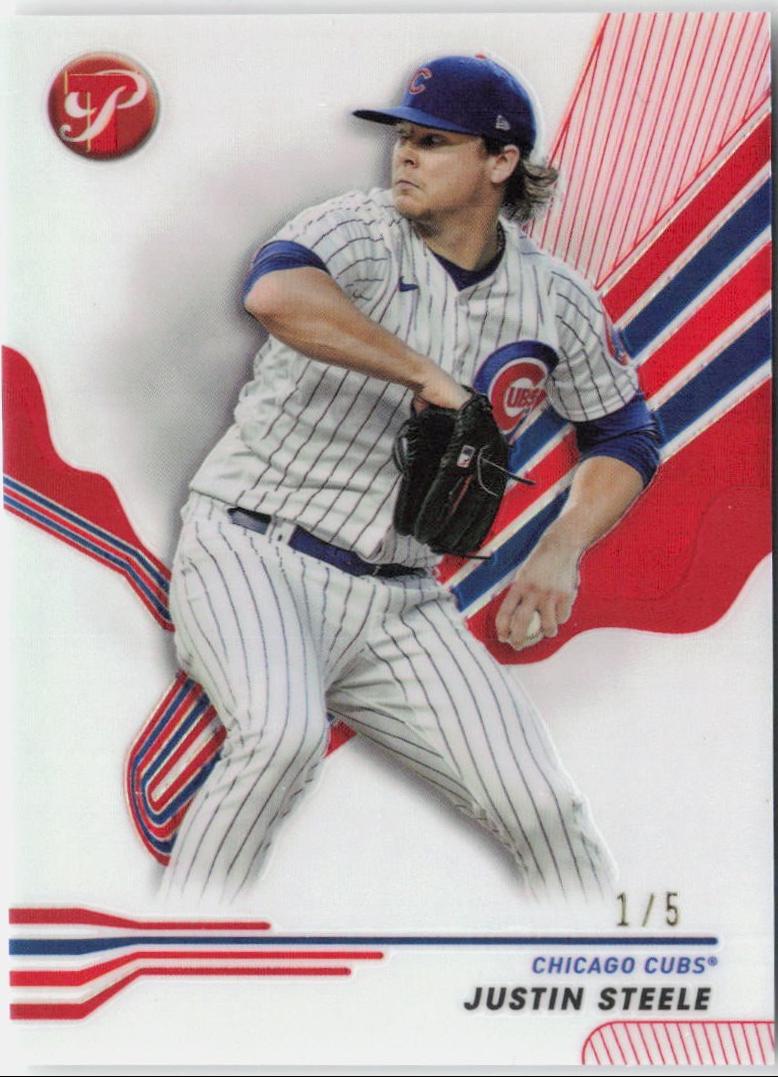 Justin Steele [Red Refractor] #37